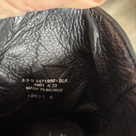 Frye Womens Diana Grommet Short Boot Black Leather Size 8.5 M - Picture 6 of 16